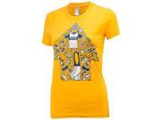 Twin Six Kit Grid Women s T Shirt Yellow LG