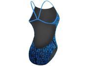 TYR Petra Cutoutfit Women s Swimsuit Blue 32