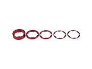 Promax 1 1 8 Stem Spacer Kit 10 5 3 1mm Spacers Red
