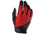 Fox Racing Reflex Gel Full Finger Gloves Red LG