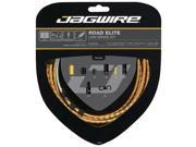 Jagwire Road Elite Link Brake Cable Kit SRAM Shimano with Ultra Slick Uncoated Cables Gold