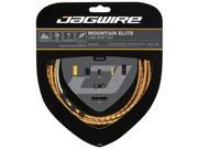 Jagwire Mountain Elite Link Shift Cable Kit SRAM Shimano with Ultra Slick Uncoated Cables Gold