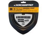 Jagwire Universal Sport Shift Cable Kit fits SRAM Shimano and Campagnolo Carbon Silver