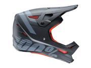 100% Status Full Face Helmet Black Meteor MD