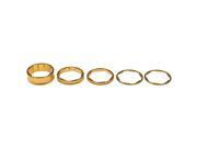 Promax 1 Stem Spacer Kit 10 5 3 1mm Spacers Gold