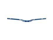 Spank Spike Race Bars 800mm Wide 30mm Rise 31.8mm Clamp Matte Blue