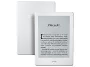 All New Kindle E reader White 6 Glare Free Touchscreen Display Wi Fi Includes Special Offers