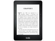 Kindle Voyage E reader 6 High Resolution Display 300 ppi with Adaptive Built in Light PagePress Sensors Wi Fi Includes Special Offers