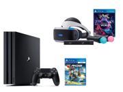 PlayStation VR Bundle 3 Items VR Bundle PlayStation 4 Pro 1TB VR Game Disc RIGS Mechanized Combat League