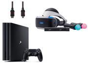 PlayStation VR Start Bundle 4 Items VR Lauch Bundle PlayStation 4 Pro 1TB