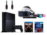 PlayStation VR Start Bundle 5 Items VR Headset Move Controller PlayStation Camera Motion Sensor PlayStation 4 Call of Duty Black Ops III VR Game Disc PSVR Battl
