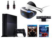 PlayStation VR Bundle 4 Items VR Headset Playstation Camera PlayStation 4 Call of Duty Black Ops III VR Game Disc PSVR Battlezone
