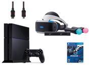 PlayStation VR Start Bundle 5 Items VR Headset Move Controller PlayStation Camera Motion Sensor PlayStation 4 VR Game Disc PSVR DriveClub