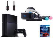 PlayStation VR Start Bundle 5 Items VR Headset Move Controller PlayStation Camera Motion Sensor PlayStation 4 VR Game Disc PSVR Battlezone