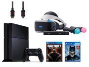 PlayStation VR Start Bundle 5 Items VR Headset Move Controller PlayStation Camera Motion Sensor PlayStation 4 Call of Duty Black Ops III VR Game Disc Batman Ar