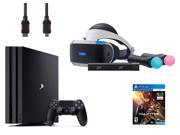 PlayStation VR Start Bundle 3 Items VR Headset Move Controller PlayStation Camera Motion Sensor PlayStation 4 and VR Game Disc PSVR EV Valkyrie