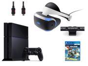 PlayStation VR Bundle 4 Items VR Headset Playstation Camera PlayStation 4 VR Game Disc RIGS Mechanized Combat League