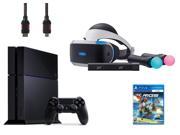 PlayStation VR Start Bundle 5 Items VR Headset Move Controller PlayStation Camera Motion Sensor PlayStation 4 VR Game Disc RIGS Mechanized Combat League