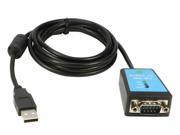 6FT RS232 DB9 Serial 9pin to USB 2.0 Cable Adapter Converter FTDI Win 7 8 10 Mac