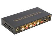 HDMI to HDMI Audio Decoder Extractor Splitter HDMI to SPDIF Digital Optical Analog 5.1 Support Dolby Digital AC3 DTS LPCM