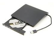 Slim USB 3.0 External Optical DVD RW CD Writer Drive Burner Reader Player For Laptop PC in Black