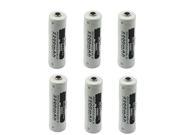 LEMAI 6X 14500 3.7V AA Li ion Rechargeable Battey For LED Torch Flashlight
