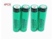 LEMAI 4pcs NCR 3100mAH 18650 3.7V Lithium Rechargeable Battery For Panasonic