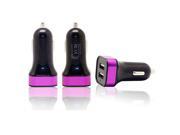 Vanda® Dual USB Handy Car Charger Adapter with 2.1 Amp for iPad Tablets 1 Amp for iPod iPhone Smartphone Black