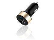 Vanda® 3.1 Amp Dual USB Car Charger for Apple and Android Devices High Output