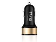 Vanda® [ Powerful Car Charger ] Intelligent 3.1A 15W Premium Aluminum 2 USB Car Charger With Smart Sharing IC for each USB Port