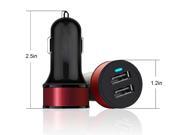 Vanda® Dual USB Car Charger for All Smartphones and Cellphones Which Use USB for Charging Phone 6 5; iPad Air 2 mini 3; Galaxy S5 S4; Note 4 3; Nexus 6 9 and M