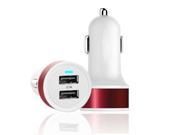 Car Charger 2.1A Dual USB Port Car Charger Portable Travel Charger Rapid Car Charger Auto Adapter for iPhone 6 Plus 6 5S 5 4 iPad Samsung Galaxy Smart Phone