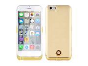 Vanda® 3800mAh External Rechargeable Power Bank Case for iPhone 6 4.7 Inch Gold