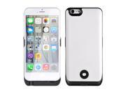 Vanda® 3800mAh External Rechargeable Power Bank Case for iPhone 6 4.7 Inch White