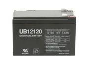UPG 12V 12Ah Sealed Lead Acid AGM Battery UB12120 F2 Terminal