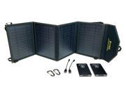 SunJack 20W Solar Charger 2x8000mAh Battery
