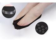 NEW 10 Pairs Womens Ladies Girls Black Shoe Liners Footsies Invisible Thin Socks