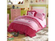 Northern Lights Children cotton series Pink Hello Kitty Cushion cover Sheet Pillowcases Quilt cover