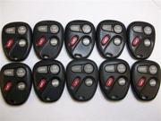 LOT OF 10 10245953 GM Factory OEM KEY FOB Keyless Entry Remote Alarm Replace