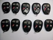 LOT OF 10 FACTORY 10246215 OEM KEY FOB Keyless Entry Remote Alarm Replacement