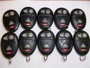 LOT OF 10 9364556 4575 Factory OEM KEY FOB Keyless Entry Remote Alarm Replace