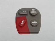 4 Button Rubber Pad Insert For A Key Fob Car Remote Case GM Chevrolet Buick Olds