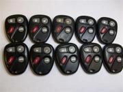 LOT OF 10 25695955 Factory OEM KEY FOB Keyless Entry Remote Alarm Replace