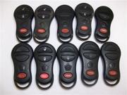 LOT OF 10 04686481 AA Factory OEM KEY FOB Keyless Entry Remote Alarm Replace