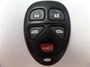 15100813 GM 5 BUTTON Factory OEM KEY FOB Keyless Entry Remote Alarm Replace
