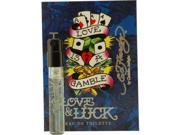 ED HARDY LOVE LUCK by Christian Audigier EDT SPRAY VIAL ON CARD