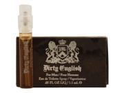 DIRTY ENGLISH by Juicy Couture EDT SPRAY VIAL ON CARD