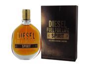 DIESEL FUEL FOR LIFE SPIRIT by Diesel EDT SPRAY 2.5 OZ