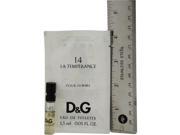 D G 14 LA TEMPERANCE by Dolce Gabbana EDT VIAL