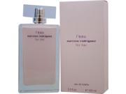 NARCISO RODRIGUEZ L EAU FOR HER by Narciso Rodriguez EDT SPRAY 3.4 OZ